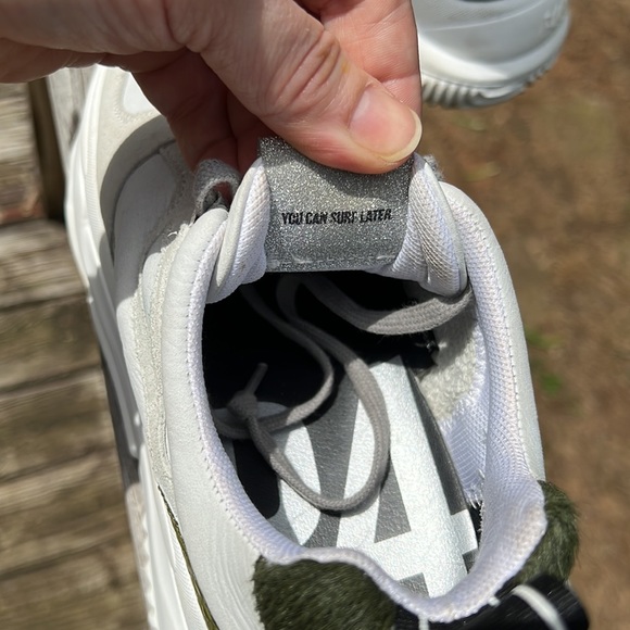 P448 Leather platform sneaker - Picture 5 of 7